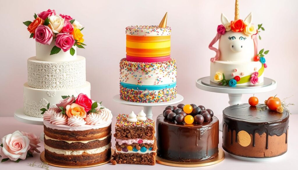 Cake Styles and Decorations