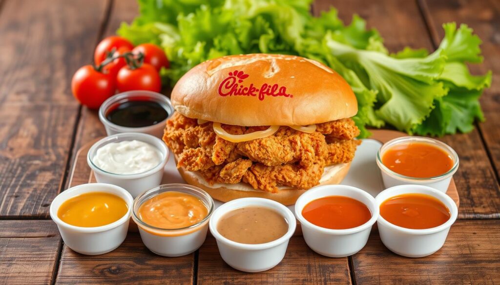 Chick-fil-A chicken sandwich sauce pairings