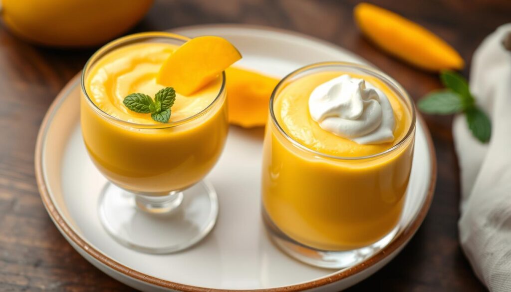 Creamy Mango Mousse Dessert