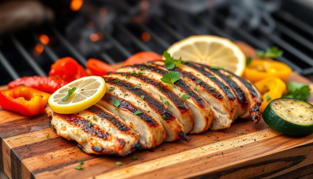 Grilled Thin Chicken Breasts