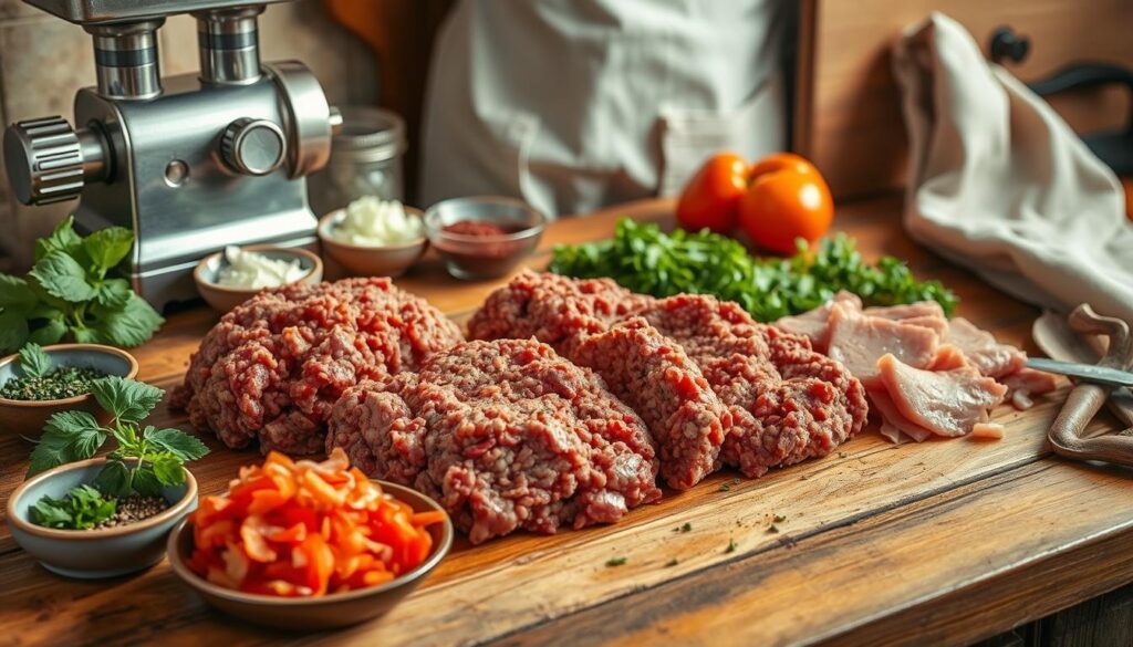 Homemade Meatloaf Meat Selection