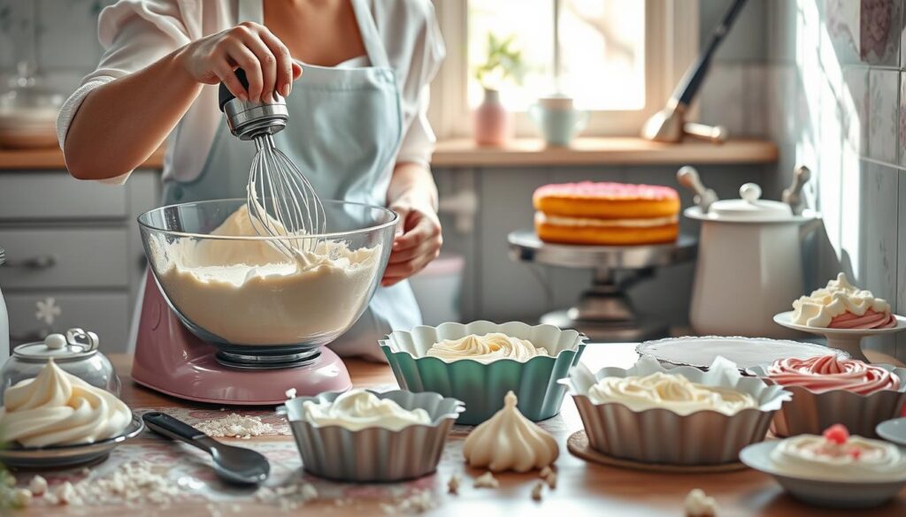 Princess Cake Sponge Layer Preparation