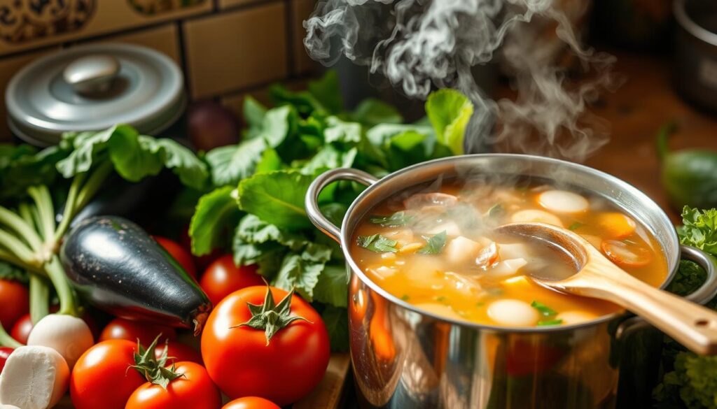 Sinigang Cooking Process