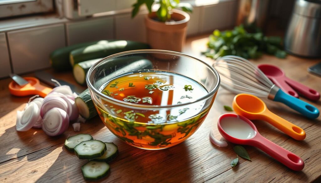 Vinegar Dressing Preparation