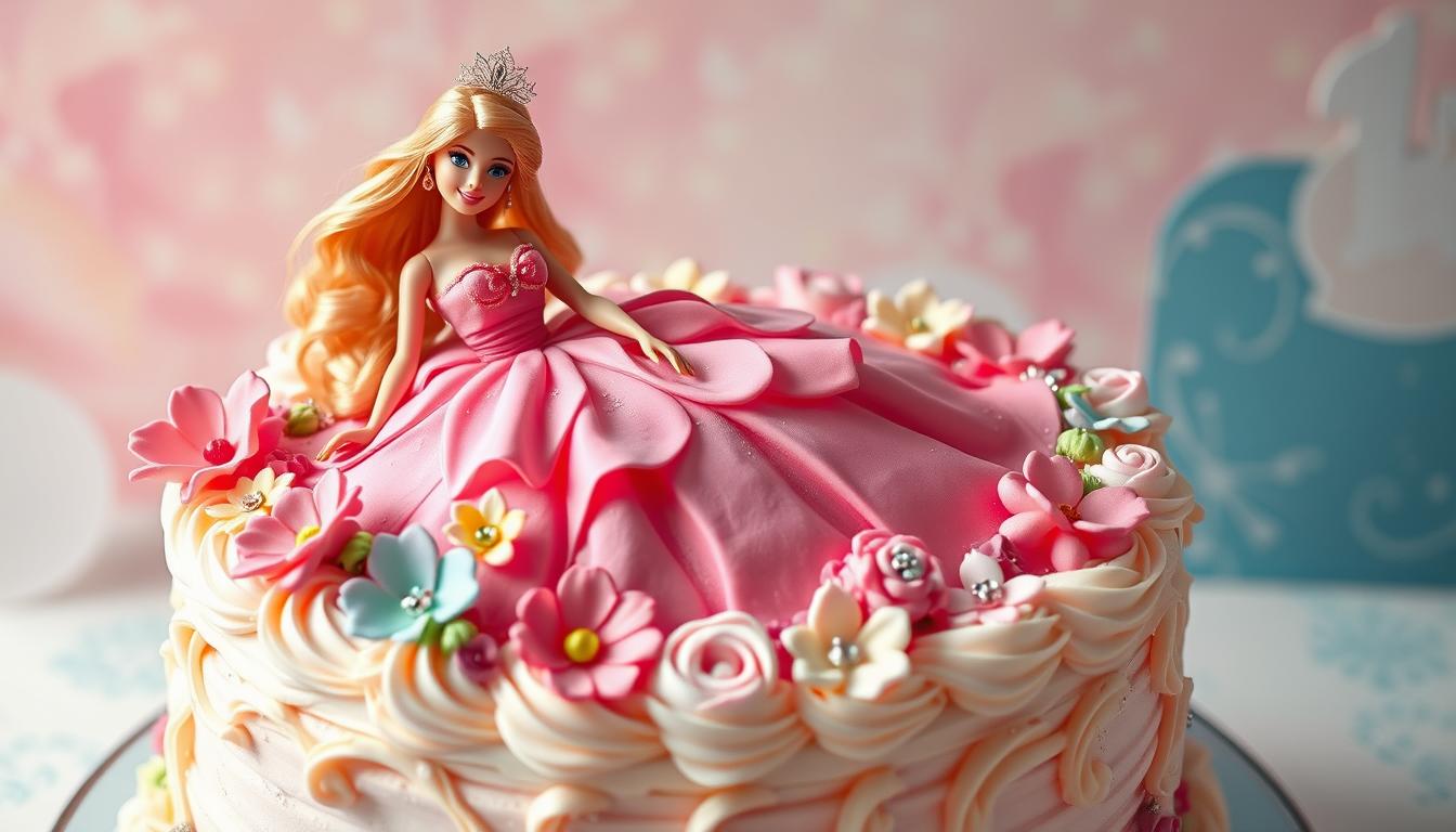 barbie cake