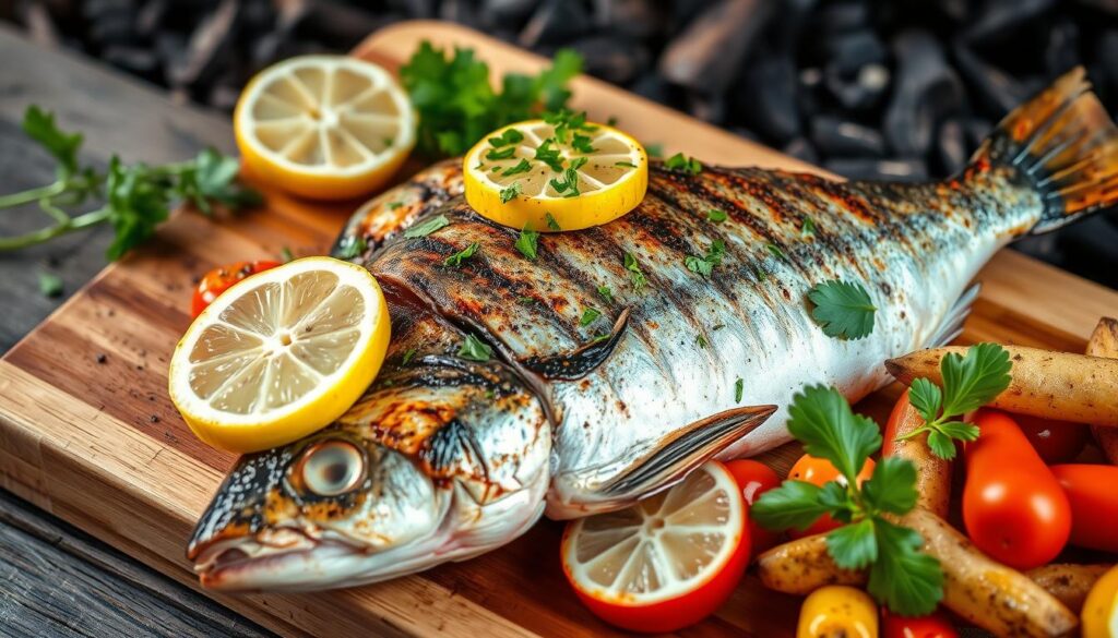 grilled fish