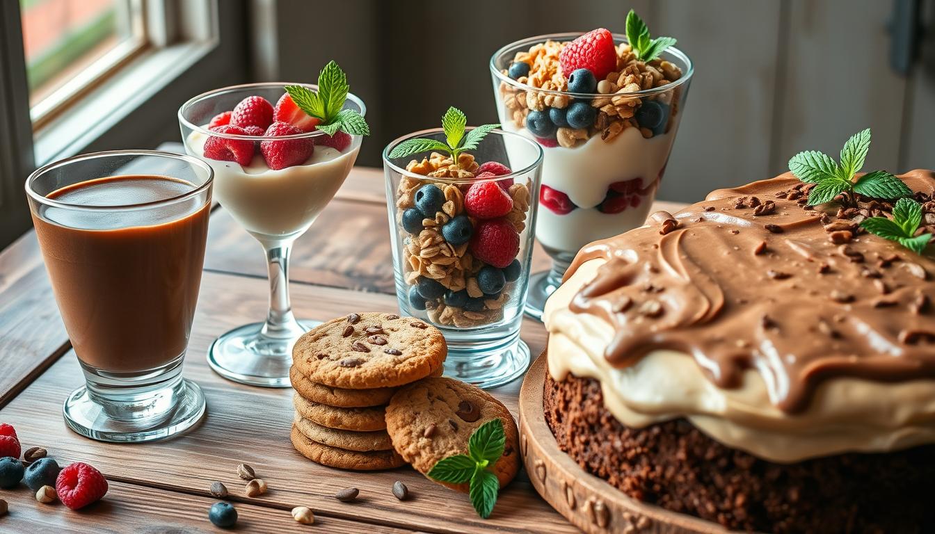 high protein desserts