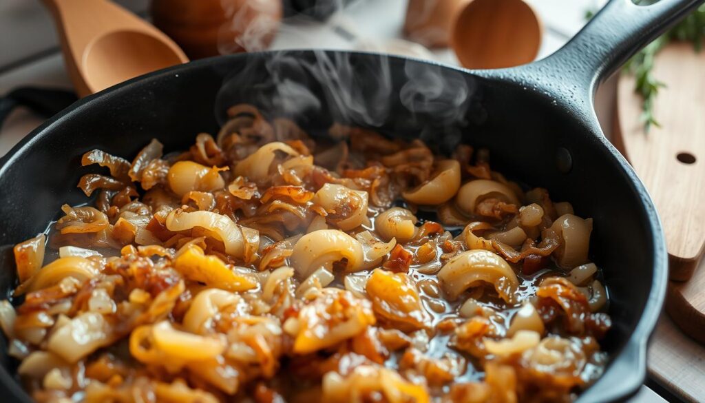 Caramelized Onions Cooking Process