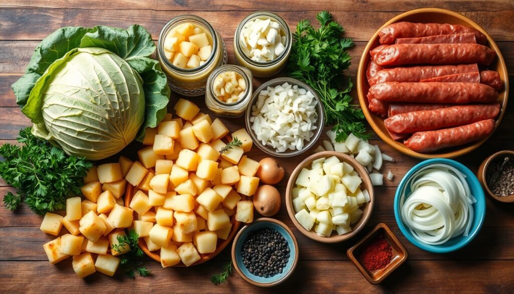 Sauerkraut Casserole Ingredients