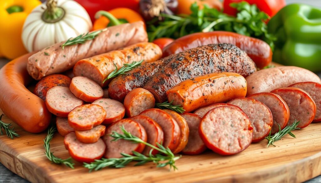 Sausage Varieties for Casserole