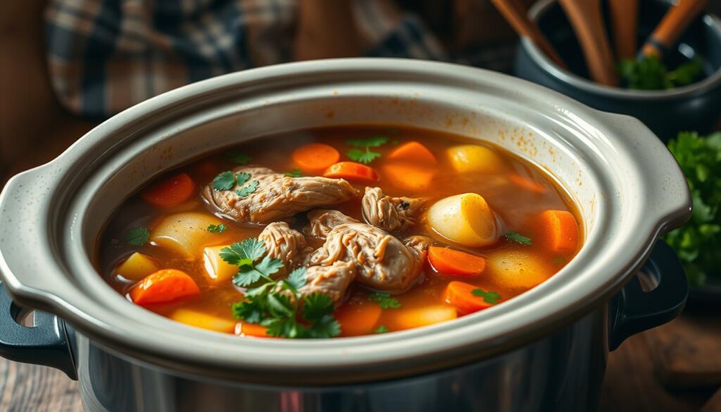 Slow Cooker Mexican Chicken Broth