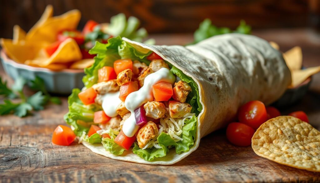 Southwest Ranch Chicken Wrap Dressing