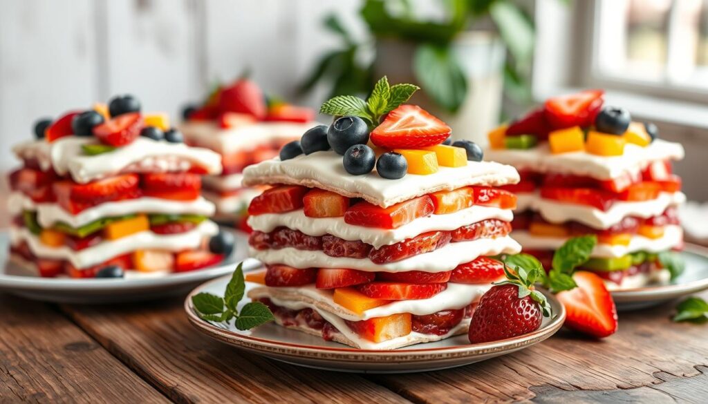 Strawberry Lasagna Fruit Variations