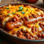 chili dog casserole