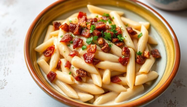 crack chicken penne