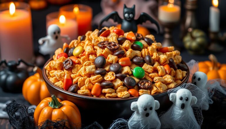 halloween chex mix