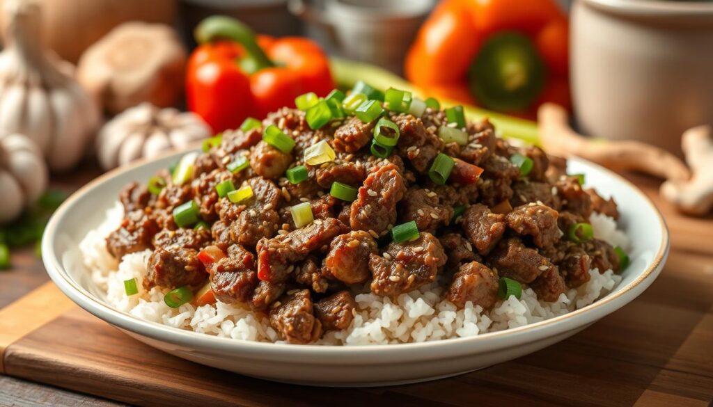 mongolian ground beef