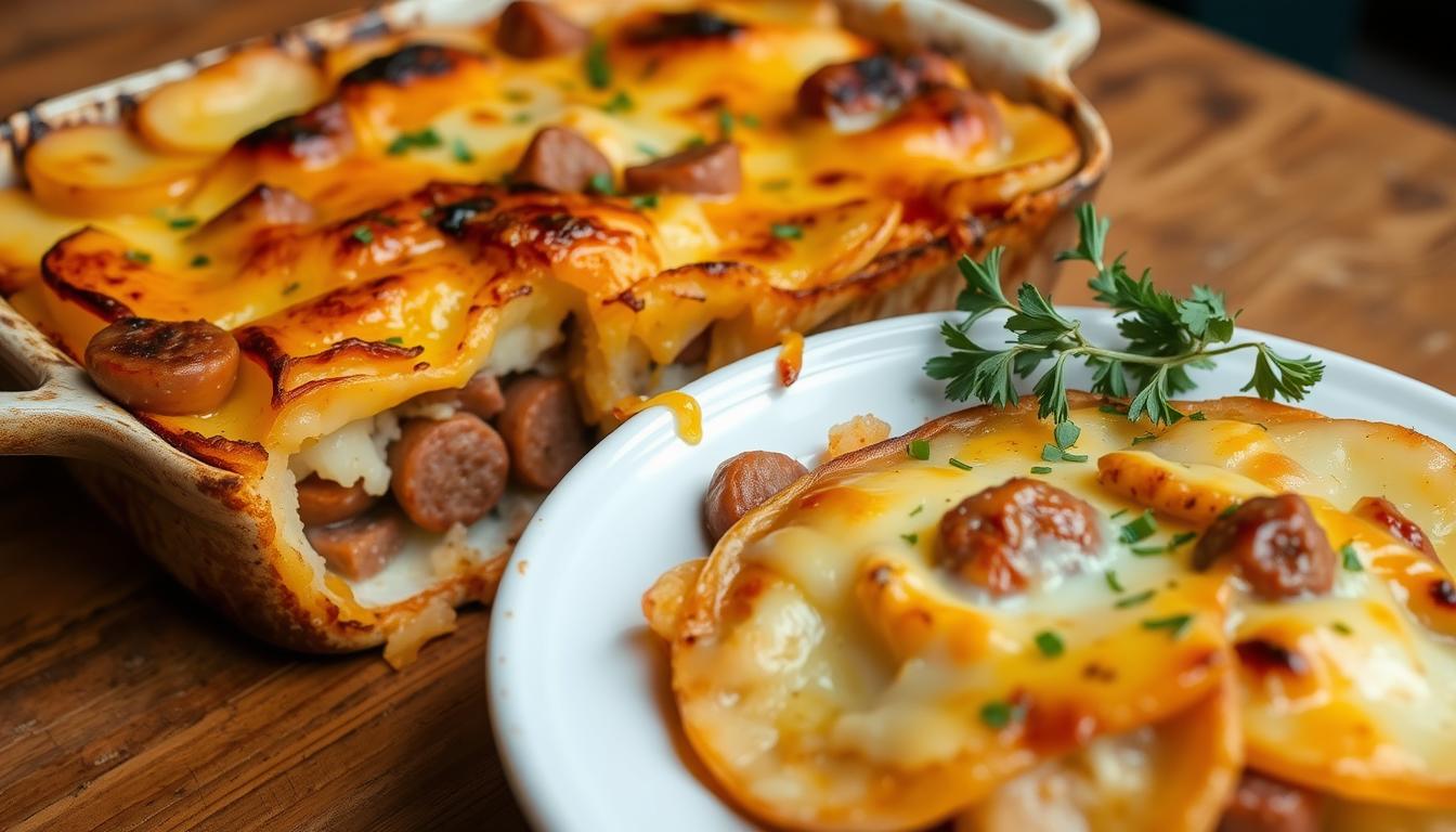 sausage potato casserole